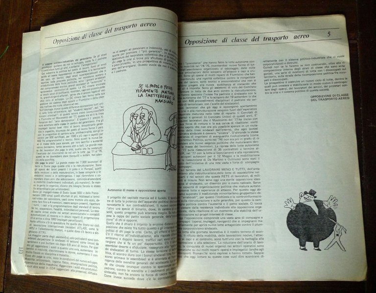 FILO ROSSO n.1.Suppl.PRIMO MAGGIO n.8 1977[Autonomia Operaia,carceri speciali