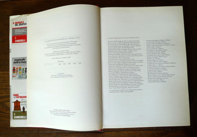 Fioravanti,IL DIZIONARIO DEL GRAFICO,1993 Zanichelli[grafica,editoria,stampa