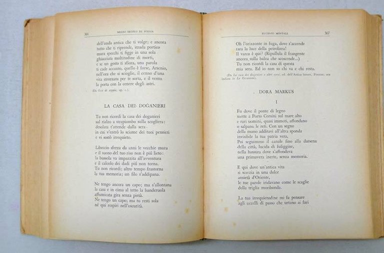 Fiorentino,MEZZO SECOLO DI POESIA.Antologia,1951 Maia[italiana,'900