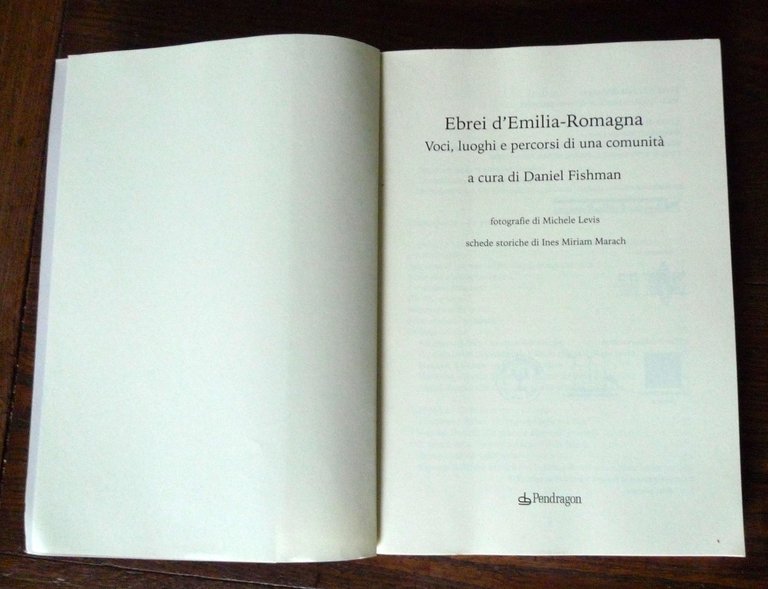 Fishman,EBREI D'EMILIA-ROMAGNA.Voci,luoghi e percorsi di una comunità,2018