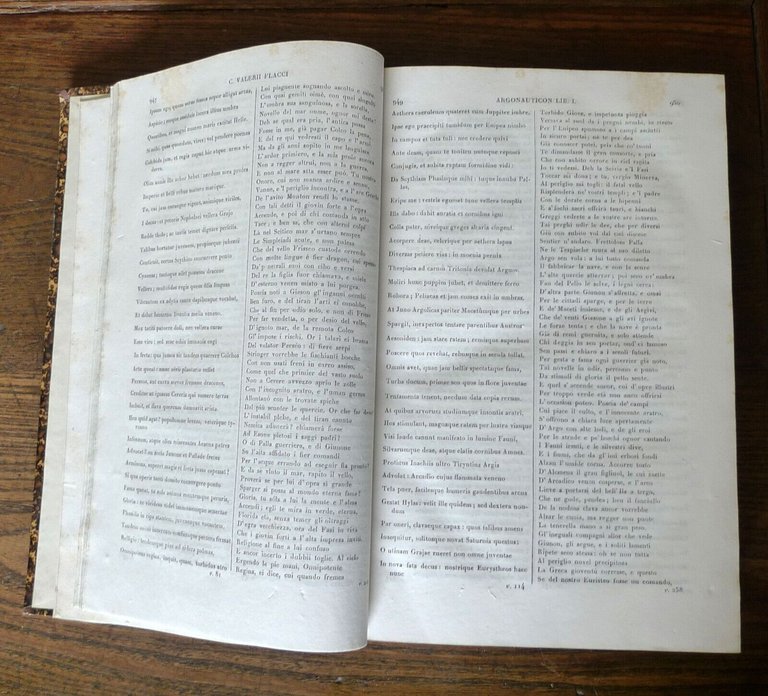 FLACCO,L'ARGONAUTICA/QUERULO OSSIA AULULARIA/GETA,MEDEA,1851 Antonelli[ITA/LAT