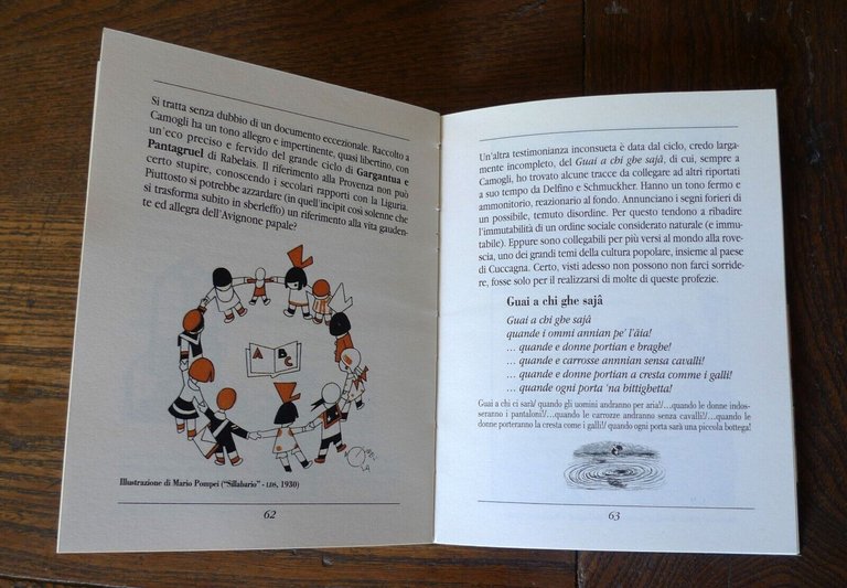 Fochesato,BIM BUM BÀ STOCCHEFISCE E BACCALÀ,2003[filastrocche,dialetto genovese
