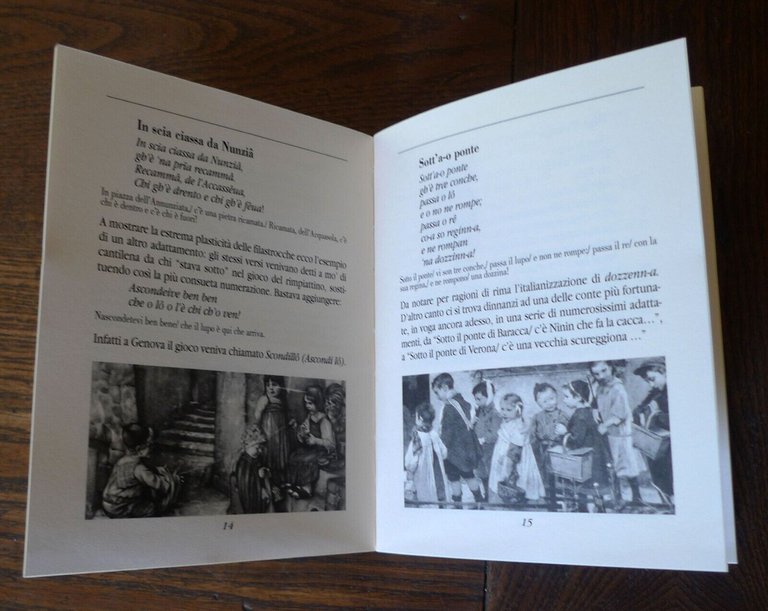 Fochesato,BIM BUM BÀ STOCCHEFISCE E BACCALÀ,2003[filastrocche,dialetto genovese