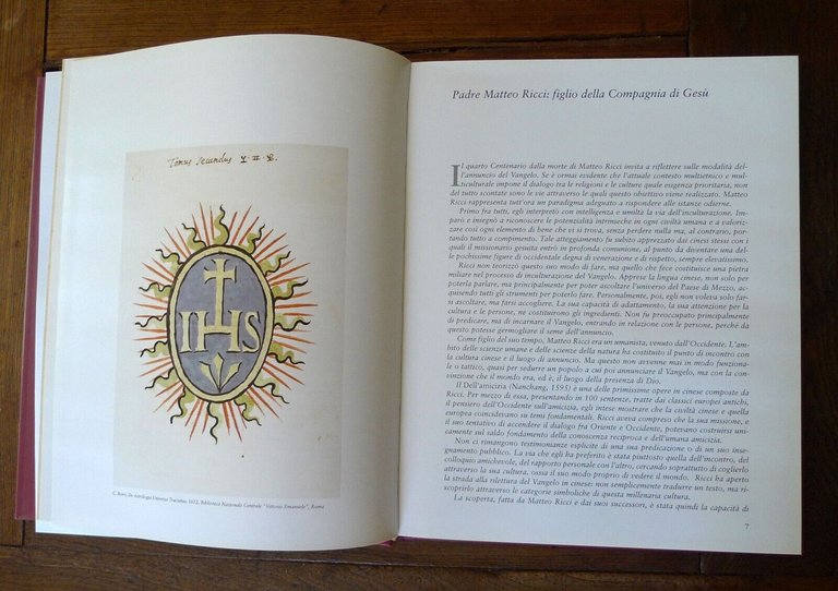Fontana,MATTEO RICCI.GESUITA SCIENZIATO UMANISTA IN CINA,2010 De Luca[storia
