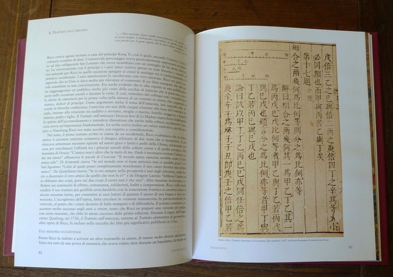 Fontana,MATTEO RICCI.GESUITA SCIENZIATO UMANISTA IN CINA,2010 De Luca[storia