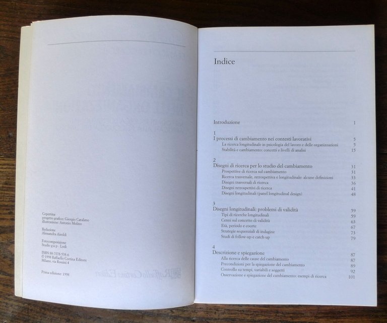 Fraccaroli,IL CAMBIAMENTO NELLE ORGANIZZAZIONI,1998 Cortina[psicologia lavoro | Immagine Gallery 4
