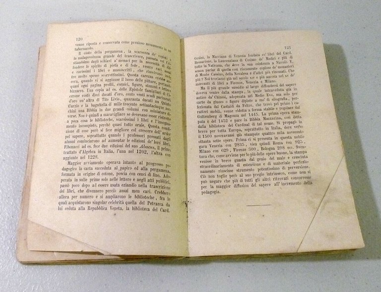 Francesco Cerruti,STORIA DELLA PEDAGOGIA IN ITALIA,1883 Tip.Salesiana