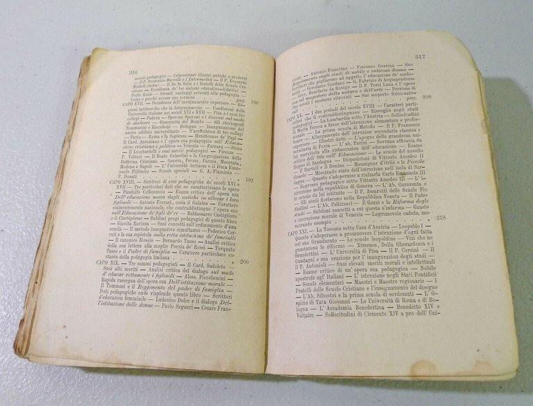 Francesco Cerruti,STORIA DELLA PEDAGOGIA IN ITALIA,1883 Tip.Salesiana