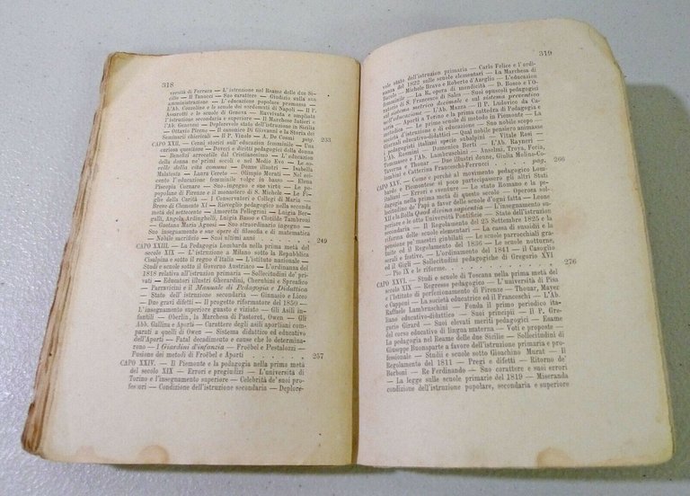 Francesco Cerruti,STORIA DELLA PEDAGOGIA IN ITALIA,1883 Tip.Salesiana