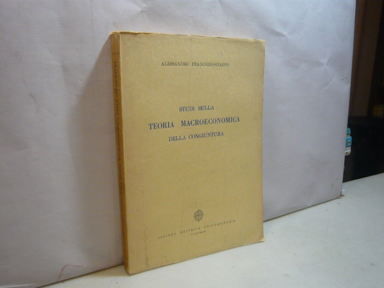 Franchini-Stappo,STUDI SULLA TEORIA MACROECONOMICA DELLA CONGIUNTURA,1955
