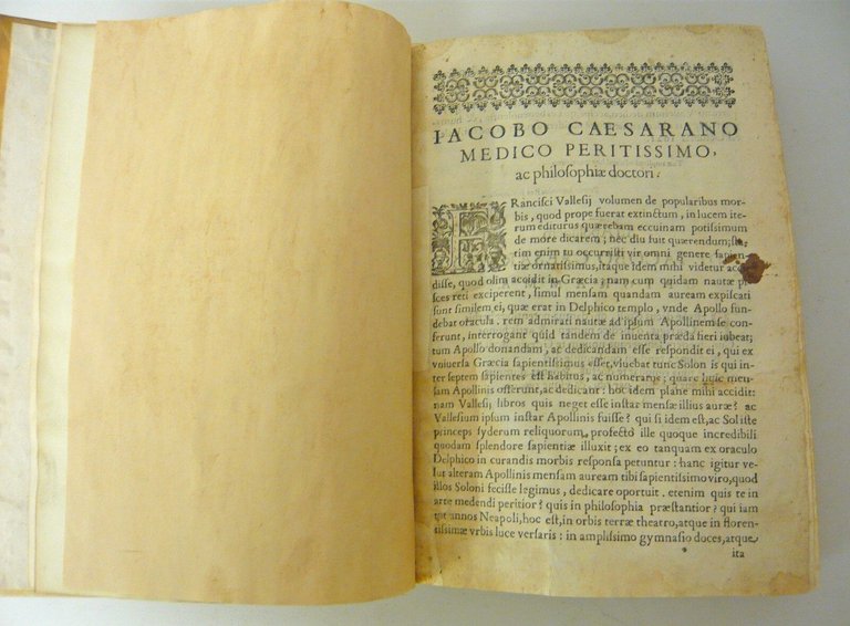Francisco Valles,IN LIBROS HIPPOCRATIS DE MORBIS POPULARIBUS,1621[medicina