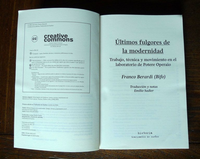 Franco Berardi(Bifo),ÚLTIMOS FULGORES DE LA MODERNIDAD,2024 TDS[POTERE OPERAIO