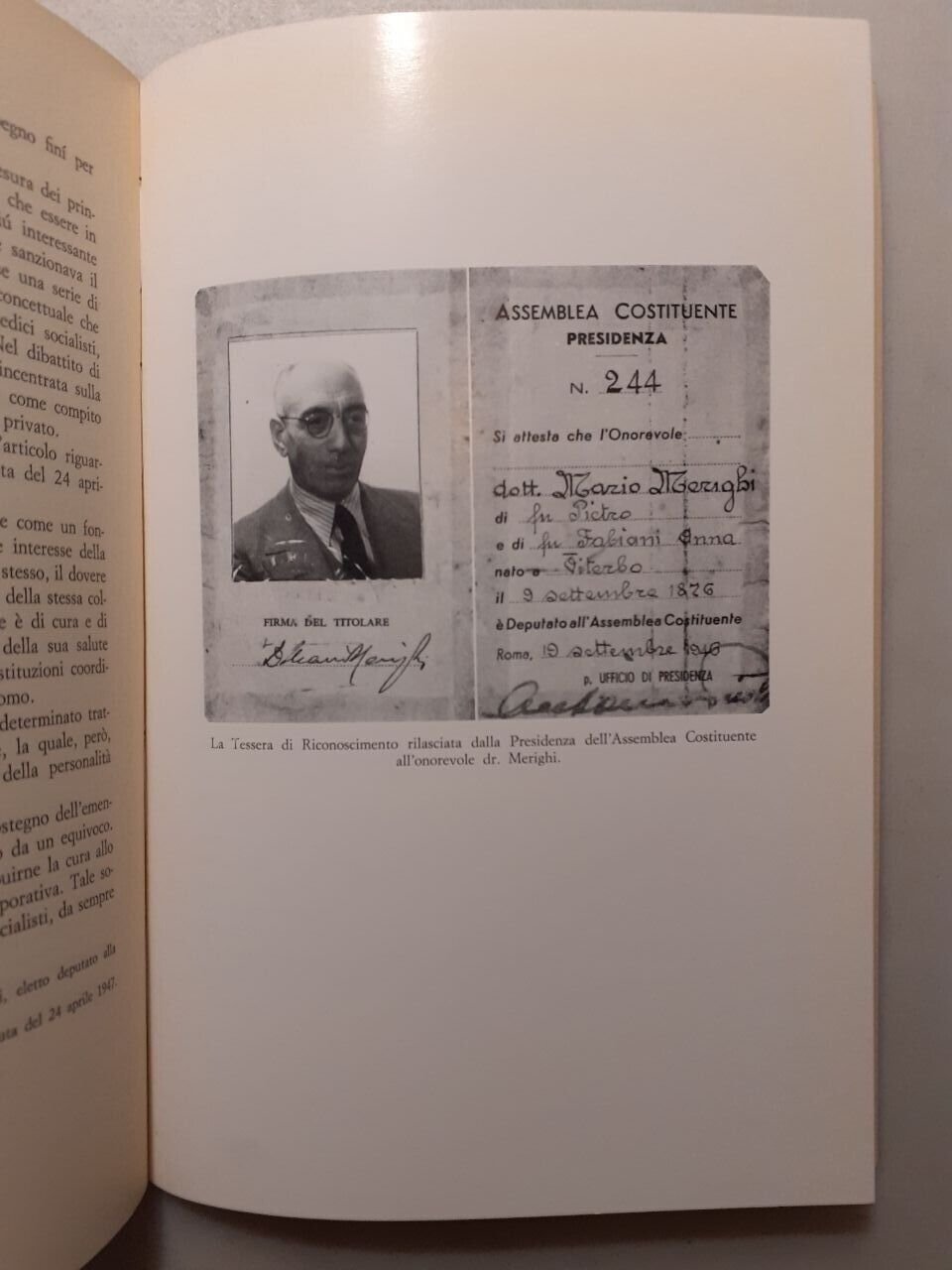 Franco Verri, MARIO MERIGHI. Un medico tra la gente, Fiorini, …