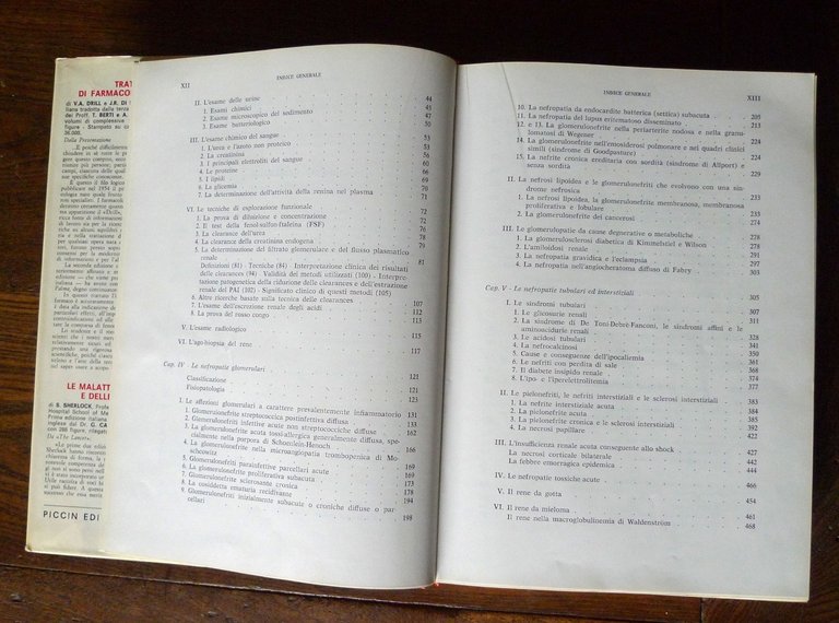 François Reubi,NEFROLOGIA CLINICA,1971 Piccin[manuale,MEDICINA