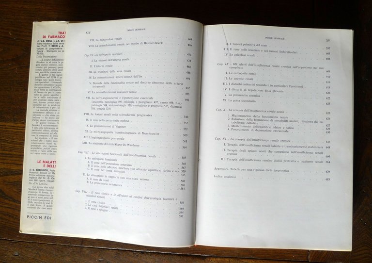 François Reubi,NEFROLOGIA CLINICA,1971 Piccin[manuale,MEDICINA