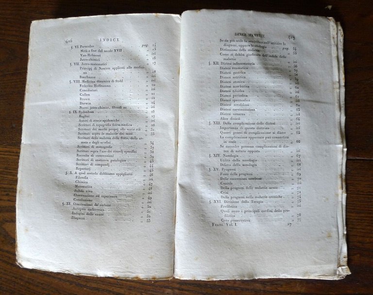 FRANK,TRATTATO DELLE FEBBRI E DELLE MALATTIE DELLA PELLE,1824 Minerva[MEDICINA