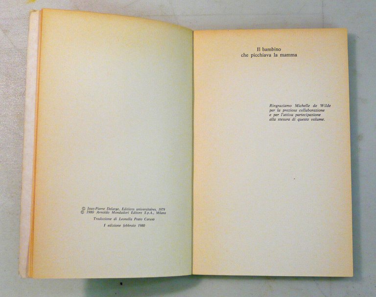 Frédéric/Malinsky,IL BAMBINO CHE PICCHIAVA LA MAMMA,1980[psicoterapia infantile