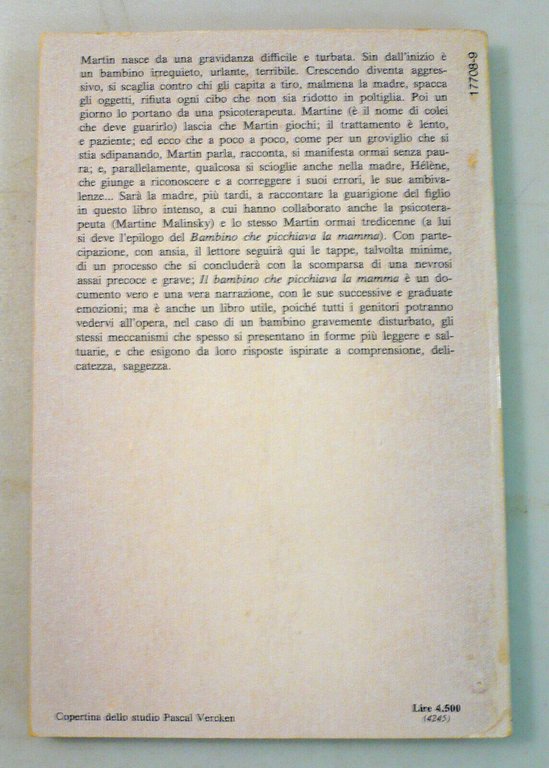 Frédéric/Malinsky,IL BAMBINO CHE PICCHIAVA LA MAMMA,1980[psicoterapia infantile