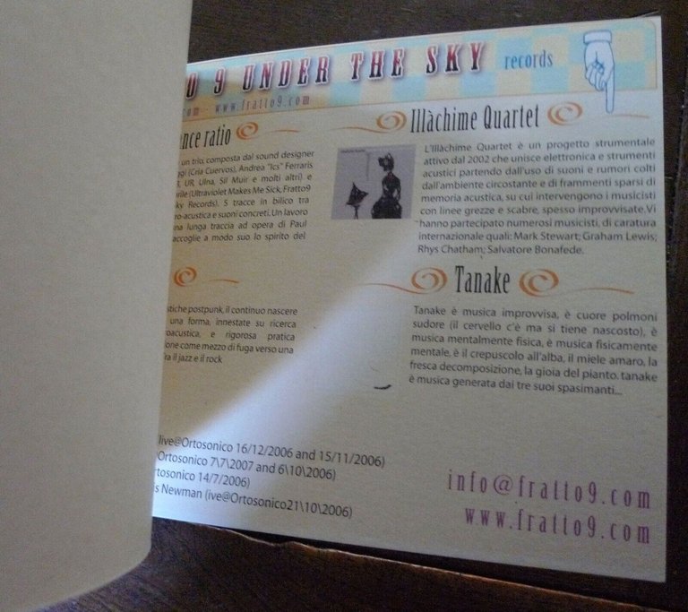 frederico f/Paolo Moretti,DISCORSI VOTATI ALL'UTILITÀ PUBBLICA 1,2009 Madcap