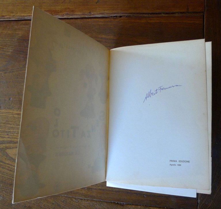 Fremura,SENZA TITOLO.46 VIGNETTE DALLA 3ª PAGINA DE LA NAZIONE,1966[AUTOGRAFO