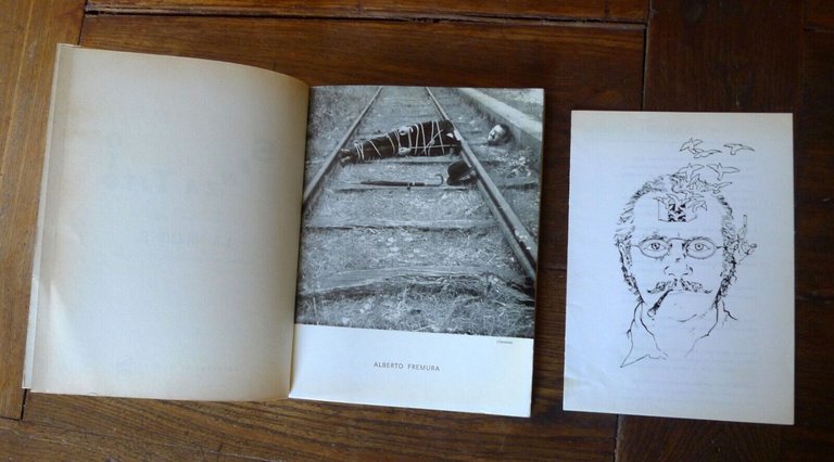 Fremura,SENZA TITOLO.46 VIGNETTE DALLA 3ª PAGINA DE LA NAZIONE,1966[AUTOGRAFO