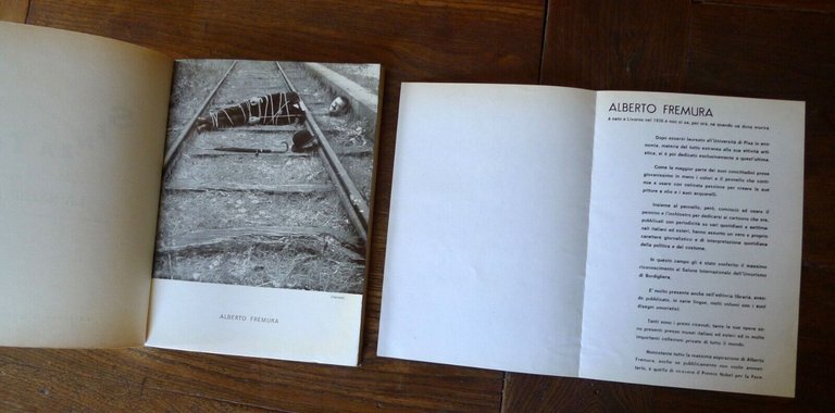Fremura,SENZA TITOLO.46 VIGNETTE DALLA 3ª PAGINA DE LA NAZIONE,1966[AUTOGRAFO