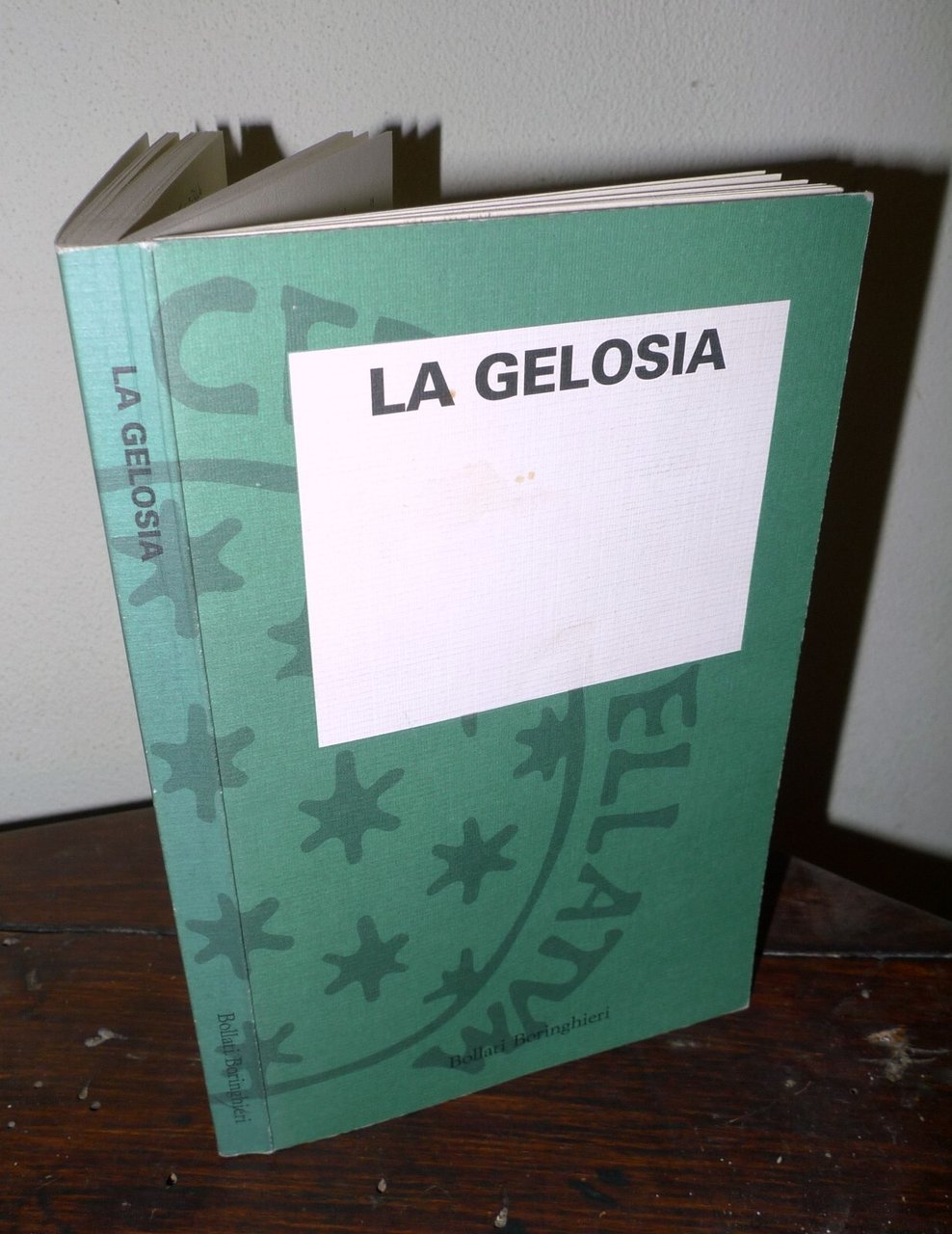Freud/Omer/Ping-Nie/Searles/Spivak,LA GELOSIA,'94 Bollati Boringhieri[psicologia