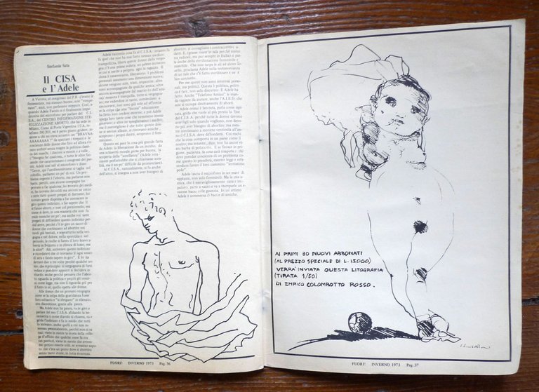 FUORI! Anno 2° n.11 1973.FRONTE UNITARIO OMOSESSUALE RIVOLUZIONARIO ITALIANO | Immagine Gallery 6