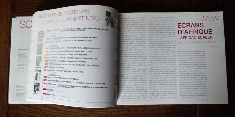 FUORI VISTA n.2 1998.Semestrale di cinema e audiovisivi[MALI,Ouedraogo,Sora Wade