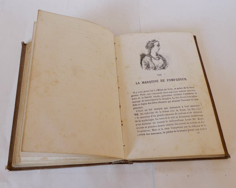 GABORIAU,LES COTILLONS CELEBRES,1870 Dentu[storia Francia,Madame de Pompadour