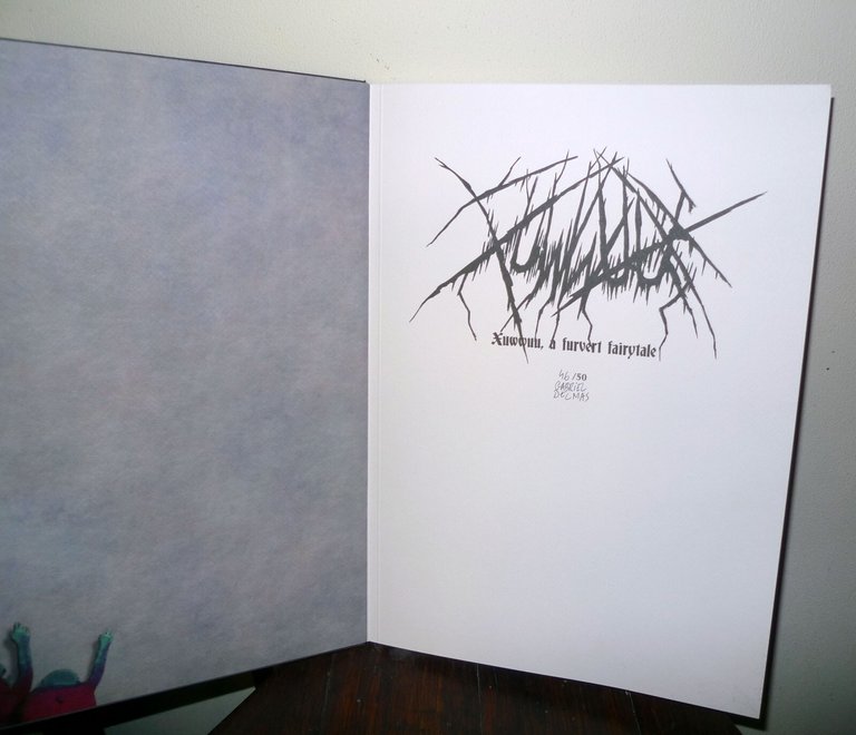 Gabriel Delmas,XUWWUU,a furver fairytale.Ed.NUMERATA,2016 Hollow[illustrazione
