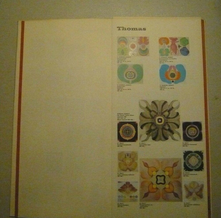 Galleria THOMAS,Catalogo di magazzino[Monaco