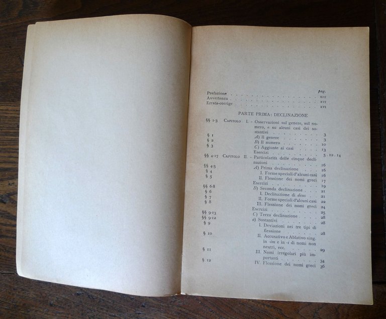 Gandiglio,CORSO DI LINGUA LATINA II.MORFOLOGIA IRREGOLARE,1965 Zanichelli | Immagine Gallery 3