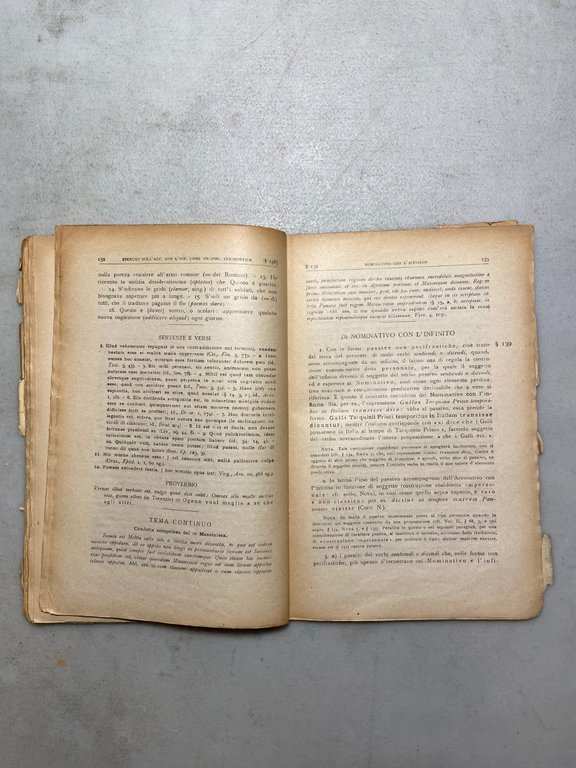 Gandiglio,CORSO DI LINGUA LATINA.Sintassi latina vol 1 e 2 Zanichelli,1950/55 | Immagine Gallery 3