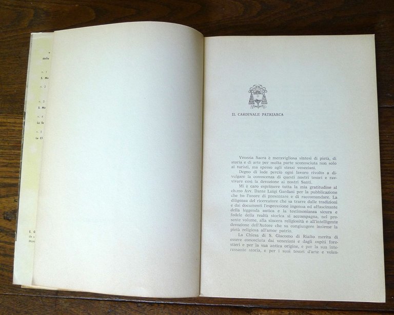 Gardani,LA CHIESA DI S.GIACOMO DI RIALTO.STORIA E ARTE,1966[VENEZIA SACRA