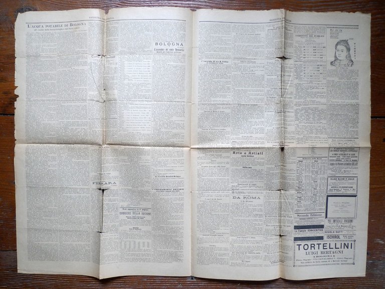 GAZZETTA DELL'EMILIA.MONITORE DI BOLOGNA 22/23 ottobre 1902[quotidiano,Dalmazia | Immagine Gallery 2