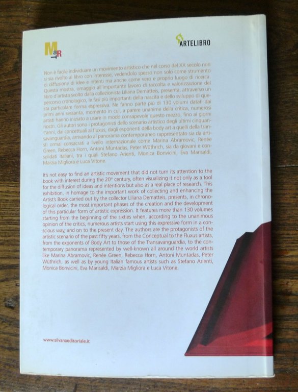 Gazzotti,BOOKS!Libri d'artista dal fondo Liliana Dematteis,2008 Silvana[arte