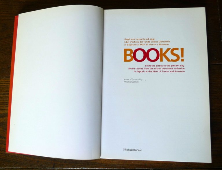 Gazzotti,BOOKS!Libri d'artista dal fondo Liliana Dematteis,2008 Silvana[arte