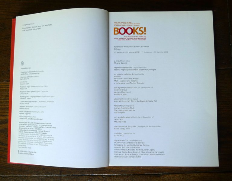 Gazzotti,BOOKS!Libri d'artista dal fondo Liliana Dematteis,2008 Silvana[arte