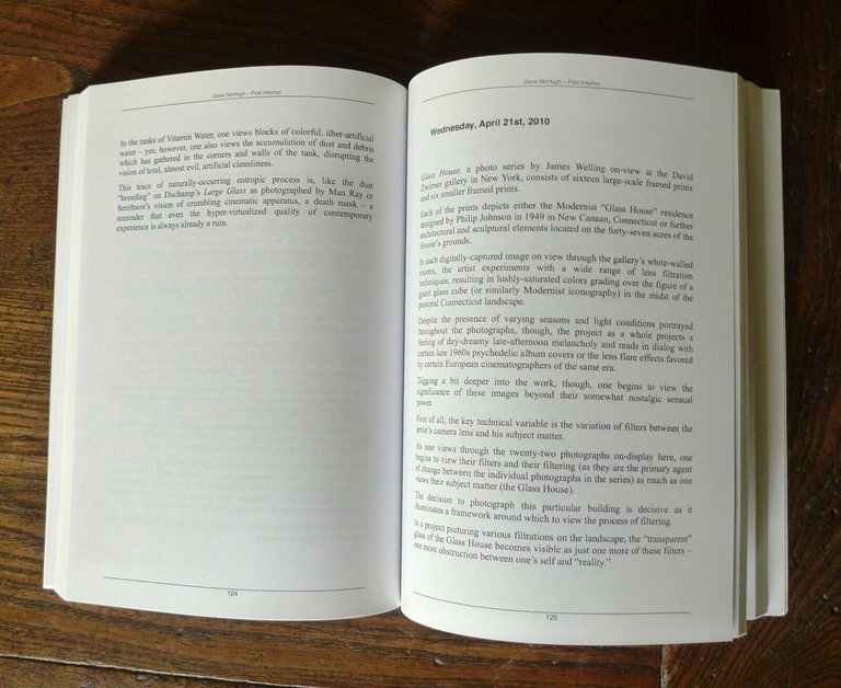 Gene McHugh,POST INTERNET.Notes on the Internet and Art,2011 Link Ed.[ARTE