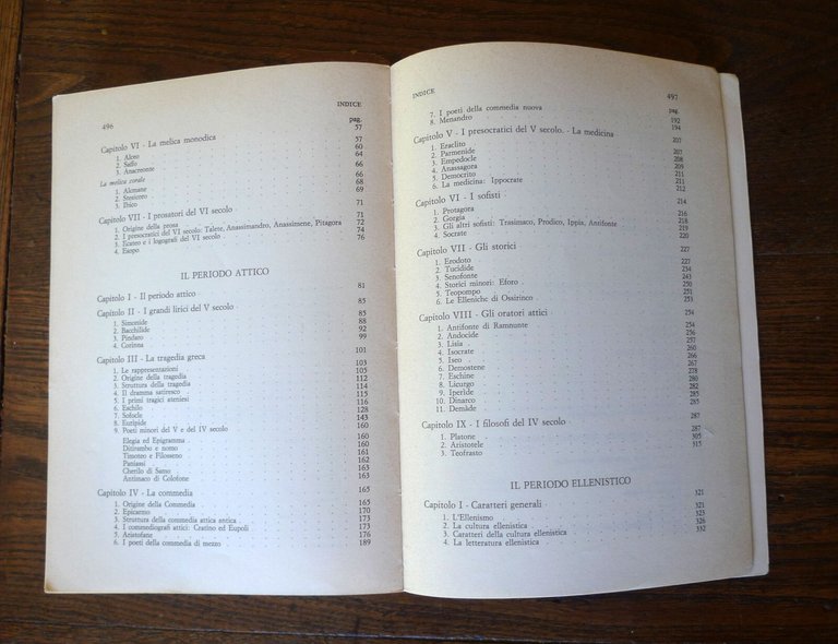 Gennaro Perrotta,DISEGNO STORICO DELLA LETTERATURA GRECA,1986 Principato
