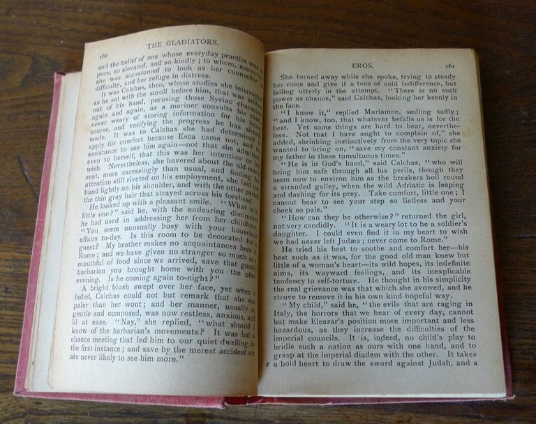 George John Whyte-Melville,THE GLADIATORS,Collins' Clear-Type Press