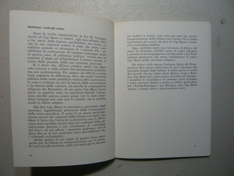 Gherardi,UN FATTO PRIVATO? Riflessioni su cristianesimo e socialismo, 1989