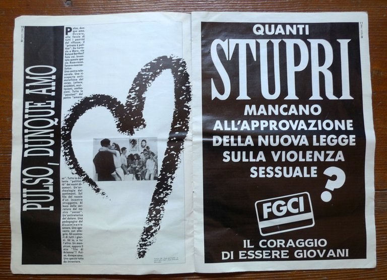 GI Nov.1988.GIORNALE DEI GIOVANI COMUNISTI[PCI,FGCI,Nichi Vendola | Immagine Gallery 5