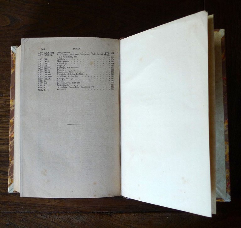 Giacinto Carena,VOCABOLARIO ITALIANO DOMESTICO+D'ARTI E MESTIERI,1859 Napoli