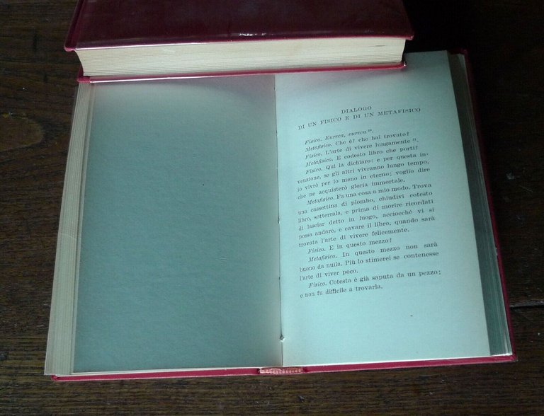 Giacomo Leopardi,OPERETTE MORALI E ALTRI SCRITTI,2 VOLL.,1966 Zanichelli