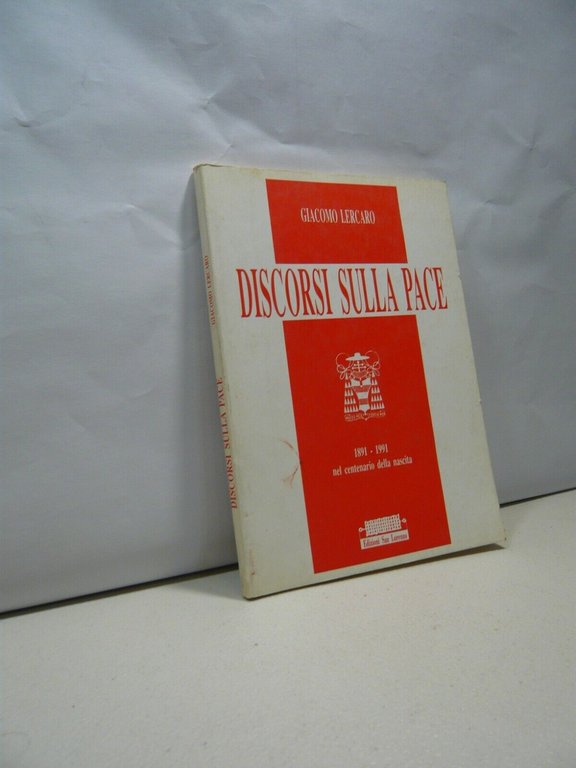 Giacomo Lercaro,DISCORSI SULLA PACE, Edizioni San Lorenzo 1991[religione | Immagine Gallery 1