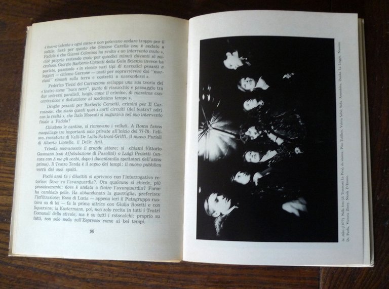 Giammusso,Giancarlo SEPE.UN PALCOSCENICO PER GIOCARE,1979 Rebellato[TEATRO