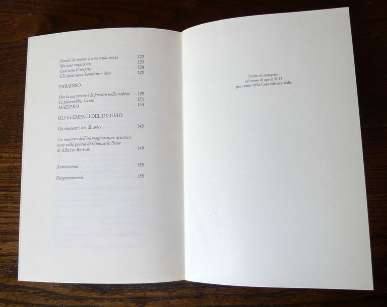 Giancarlo Sissa,AUTORITRATTO(Poesie 1990-2012),Italic 2015[poesia contemporanea