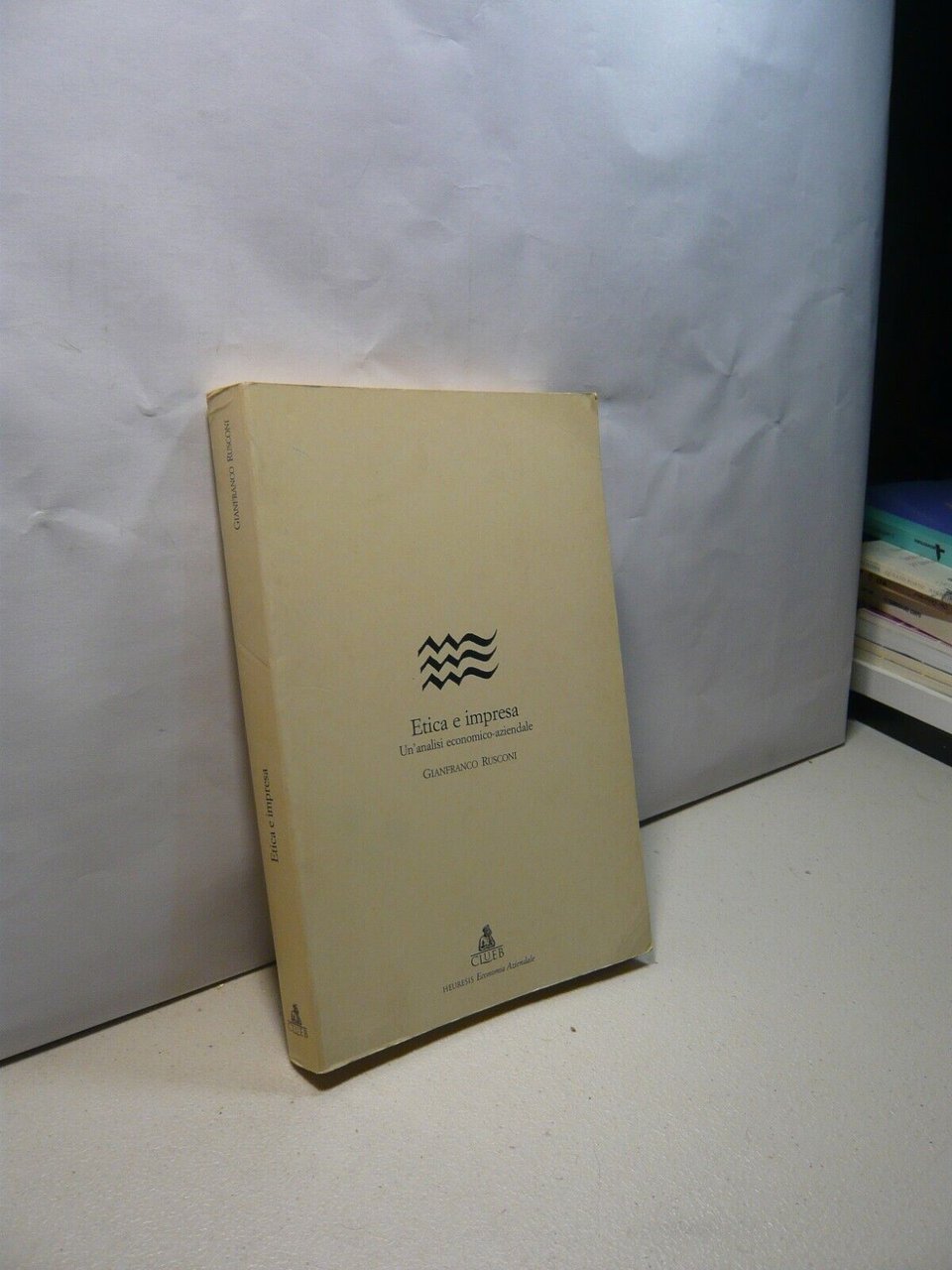 Gianfranco Rusconi, ETICA E IMPRESA, Clueb 1997[economia